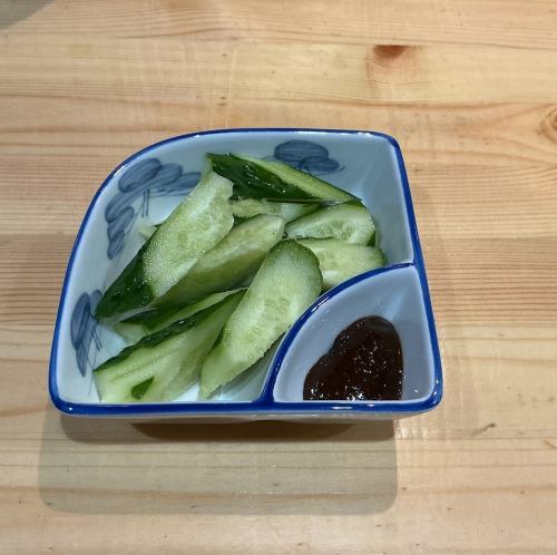 旨みそ冷やしキュウリ