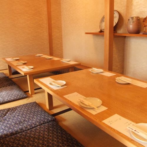 老式日本餐廳的氣氛◎能放鬆的空間
