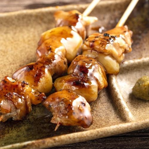 ◎焼き鳥単品(もも、かわ、つくね、ねぎま、にんにくま)※ご注文は2本から