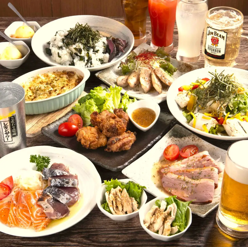 Private room with yuzu dishes♪ All-you-can-drink course starts from 3,850 yen!