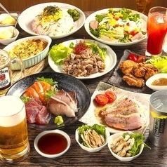 【2.5ｈ飲み放題・贅沢-ZEITAKU-コース】海鮮尽くしとお肉料理を贅沢に
