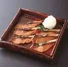 鯖の生へしこ炙り