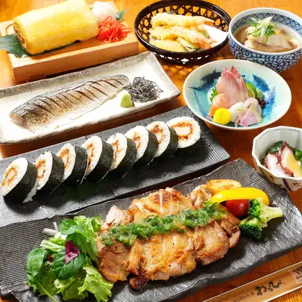 おすすめ宴会コース6000円(税込)<全8品>【プレミアム2時間飲み放題付き】