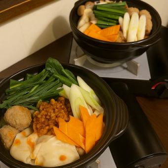 【겨울 한정!일식 냄비 코스】선택할 수 있는 냄비와 〆, 생선회 모듬 등 전 9품 ◆생맥주 첨부 음료 무제한 120분 5000엔(부가세 포함)