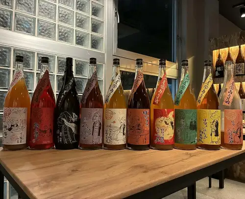 紀州鶯屋の梅酒シリーズ