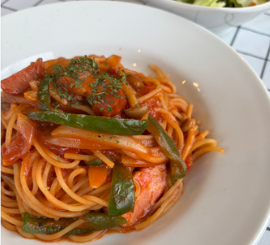 ナポリタン【1000円】サラダ・スープ付