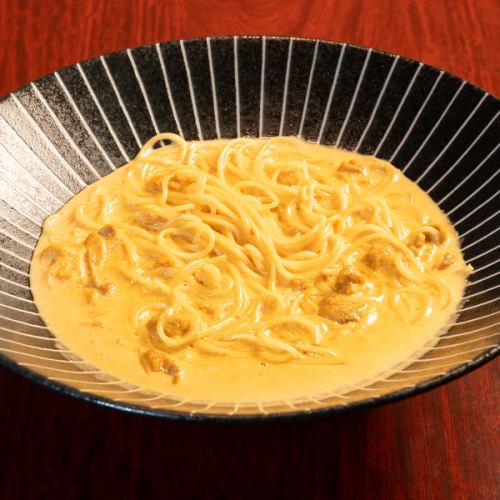 【一箱使った】生うにクリームパスタ
