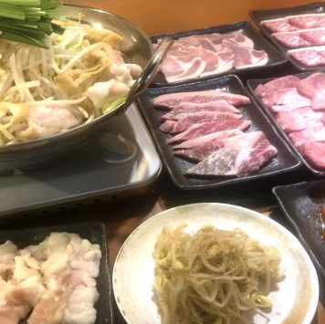 【スペシャルコース】絶品京もつ鍋&佐賀牛上ロースや宮崎牛特上カルビなどを堪能◆4730円(税込)