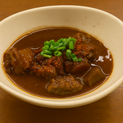 【牛舌筋味噌燉菜】多種菜餚,讓您盡情享用美味!