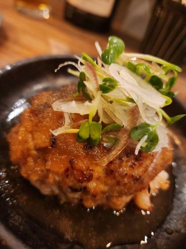 Hamburg steak with shrimp, pork and ginger (120g)