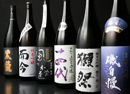 A must-see for sake lovers! [Includes Dassai and Kokuryu] 14 carefully selected sakes! Premium 2.5-hour all-you-can-drink for ¥3200 → ¥2200