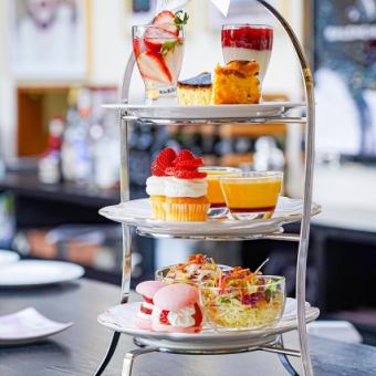 【大人気！】選べるアフタヌーンティー　紅茶飲み放題＋選べるランチ　※11:30～17:00まで