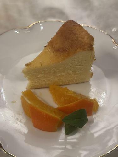 手作りチーズケーキ
