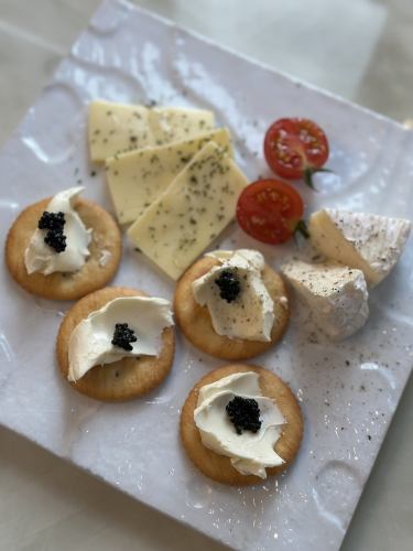 チーズの盛り合わせ