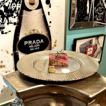 【当店名物！米沢牛ステーキも！】pino☆Anniversaryコース 全9品⇒￥5500（税込）