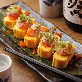 本鮪ネギトロだし玉子