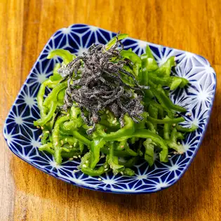 ピーマン塩昆布
