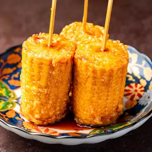 トウモロコシ串の唐揚げ（一個）