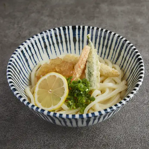 夏野菜の冷やしうどん