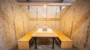 Grilling booth (for up to 8 people)