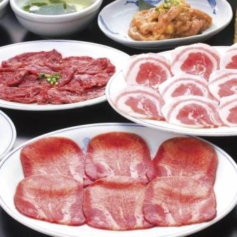 自慢の焼肉を堪能！【満福コース】全6品◇飲み放題付4730円⇒4500円(税込)