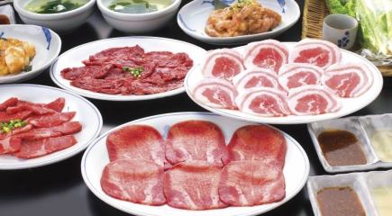 自慢の焼肉を堪能！【満福コース】全6品◇飲み放題付4730円⇒4500円(税込)