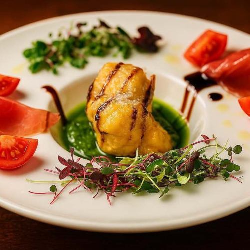 乾杯スパークリング付き！魚・肉・パスタを堪能する贅沢フルコースランチBコース