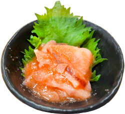 北海道と博多が出会った　生たこ珍味明太子