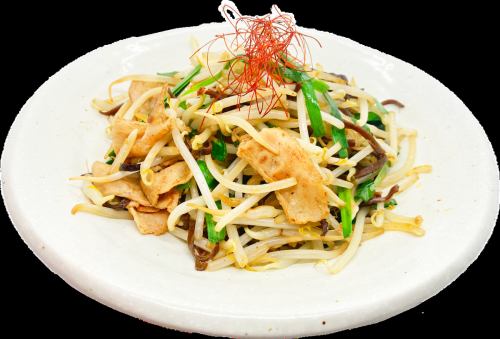 シャキシャキ食感　もやし炒め