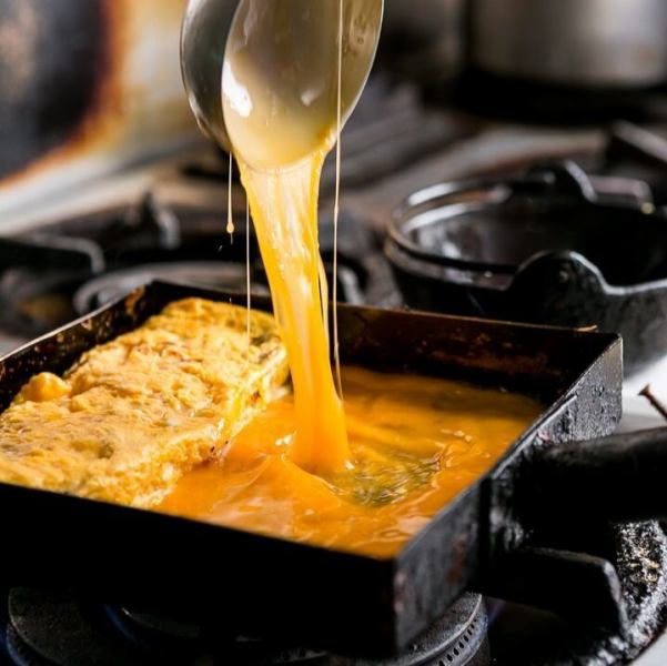 【大人気】職人が巻く ！出し巻玉子