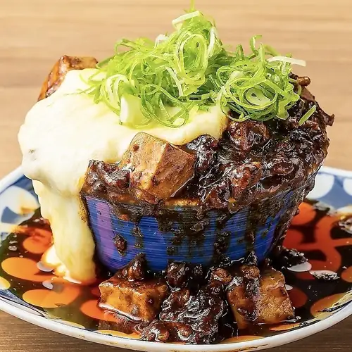 こぼれチーズ麻婆豆腐