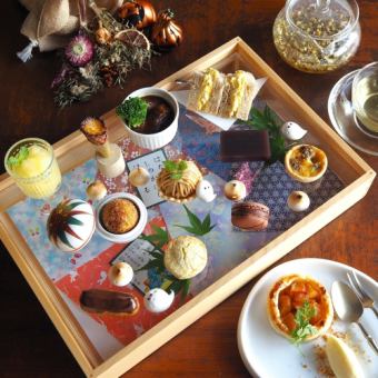 Halloween Afternoon Tea [Popular for girls' nights, dates, moms' get-togethers, etc.]