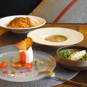 【仅限一月】午餐套餐♪ 3,850日元（含税和服务费）