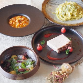 [April Only] Lunch Course ♪ 3,850 yen (tax and service charge included)