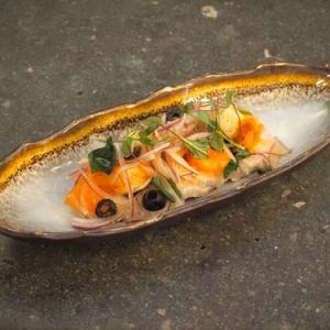 丹波味わい鶏とパンツァネッラ      