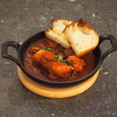 문어의 루치아 스타일 (토마토 조림)