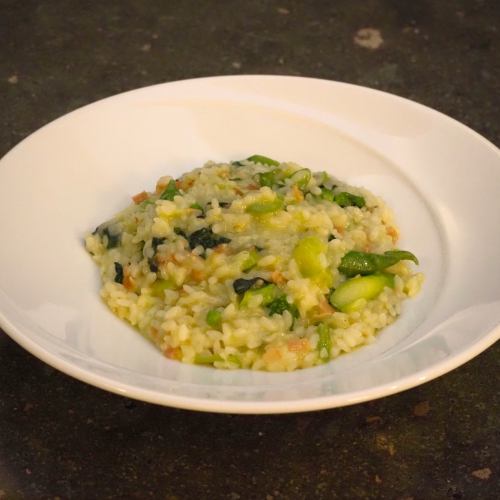 히요시 포크라구와 호박 리조또