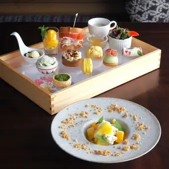 Tropical Garden Afternoon Tea [Popular for girls' gatherings, dates, mom's get-togethers, etc.]