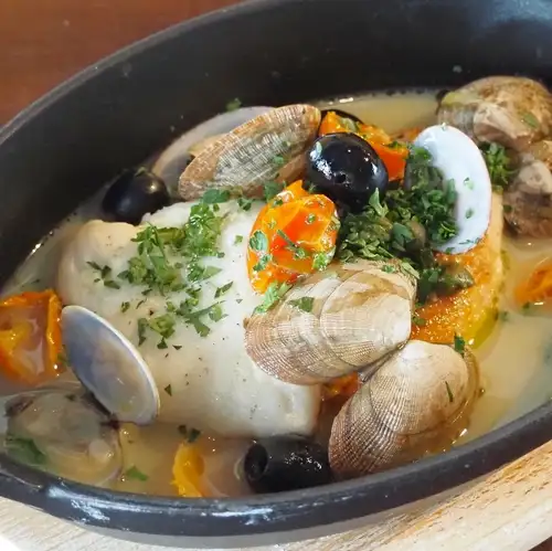 Today's fish acqua pazza