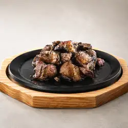Charcoal-grilled free-range chicken