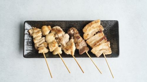 Assorted skewers (5 skewers)