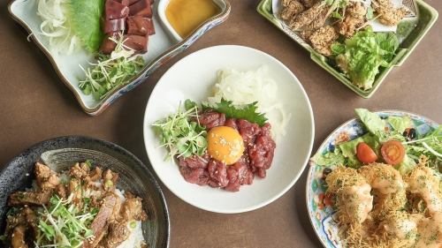 Excellent dishes developed under the concept of "a one-of-a-kind izakaya"