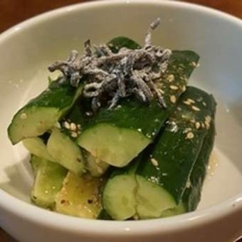 塩だれきゅうり