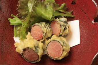 明太子天ぷら