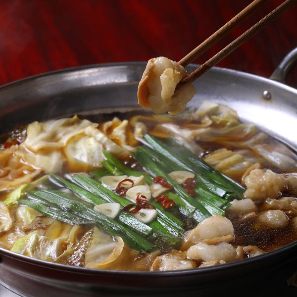 冬はもつ鍋！夏はもつ串♪厳選のもつを使用【もつ鍋/もつ串】