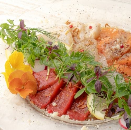 4종 카르파초 모듬