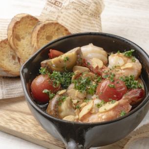 새우와 버섯 아히조