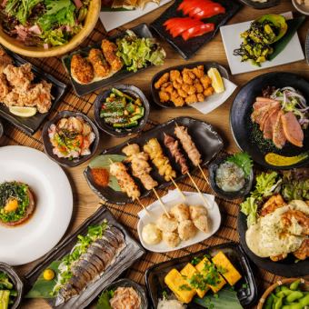 【1日5組様限定】　ほぼ全品食べ飲み放題　◎3500円