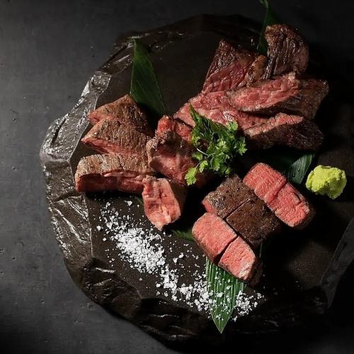 Assortment of 3 types of beef steak (misuji/tongue/top skirt) 300g