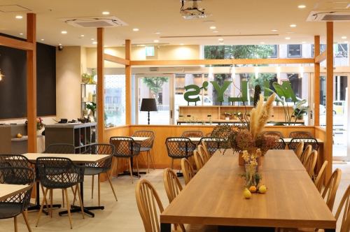 <p>木の温もりに包まれた開放的な店内は、心からリラックスできる空間です。窓から差し込む光が心地よく、親密なデートやご家族の食事に最適。周囲を気にせず楽しみたい時は貸切のご相談も承ります。</p>